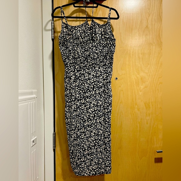 Cotton:On Midi Summer Flowered Spaghetti Strap Dress - Picture 5 of 12